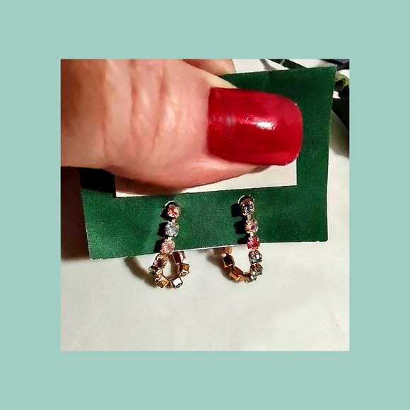 Old Fashioned Vintage Rhinestone Choker Set - Picture 4 of 16